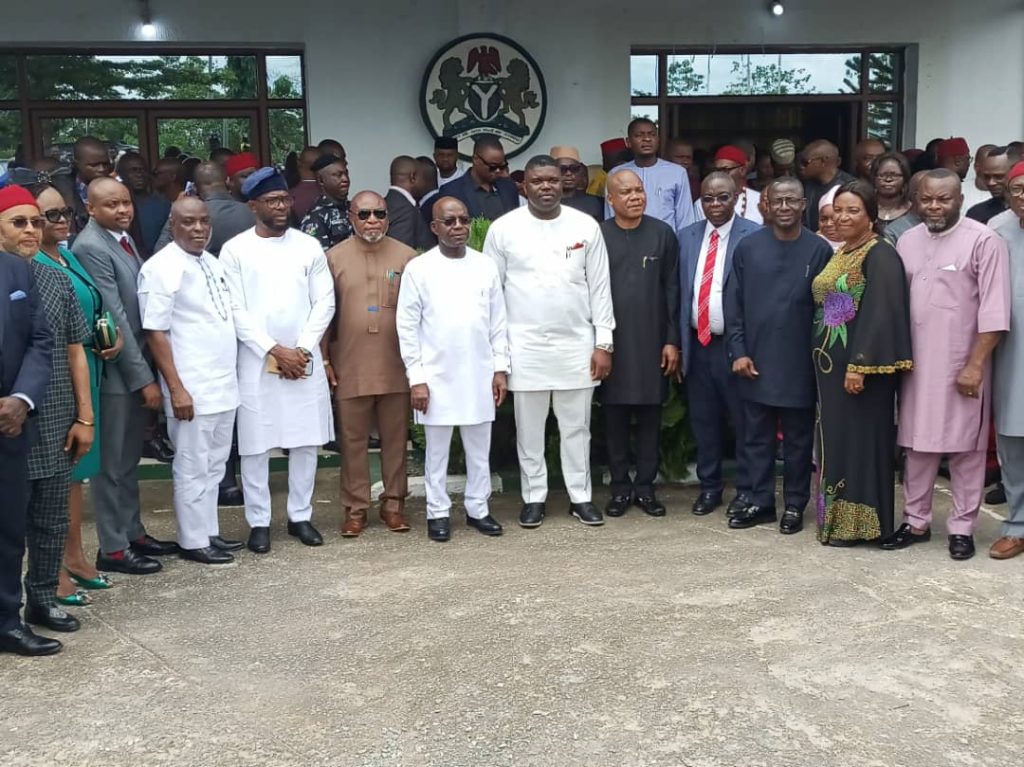 Otti swears-in cleared Abia commissioners