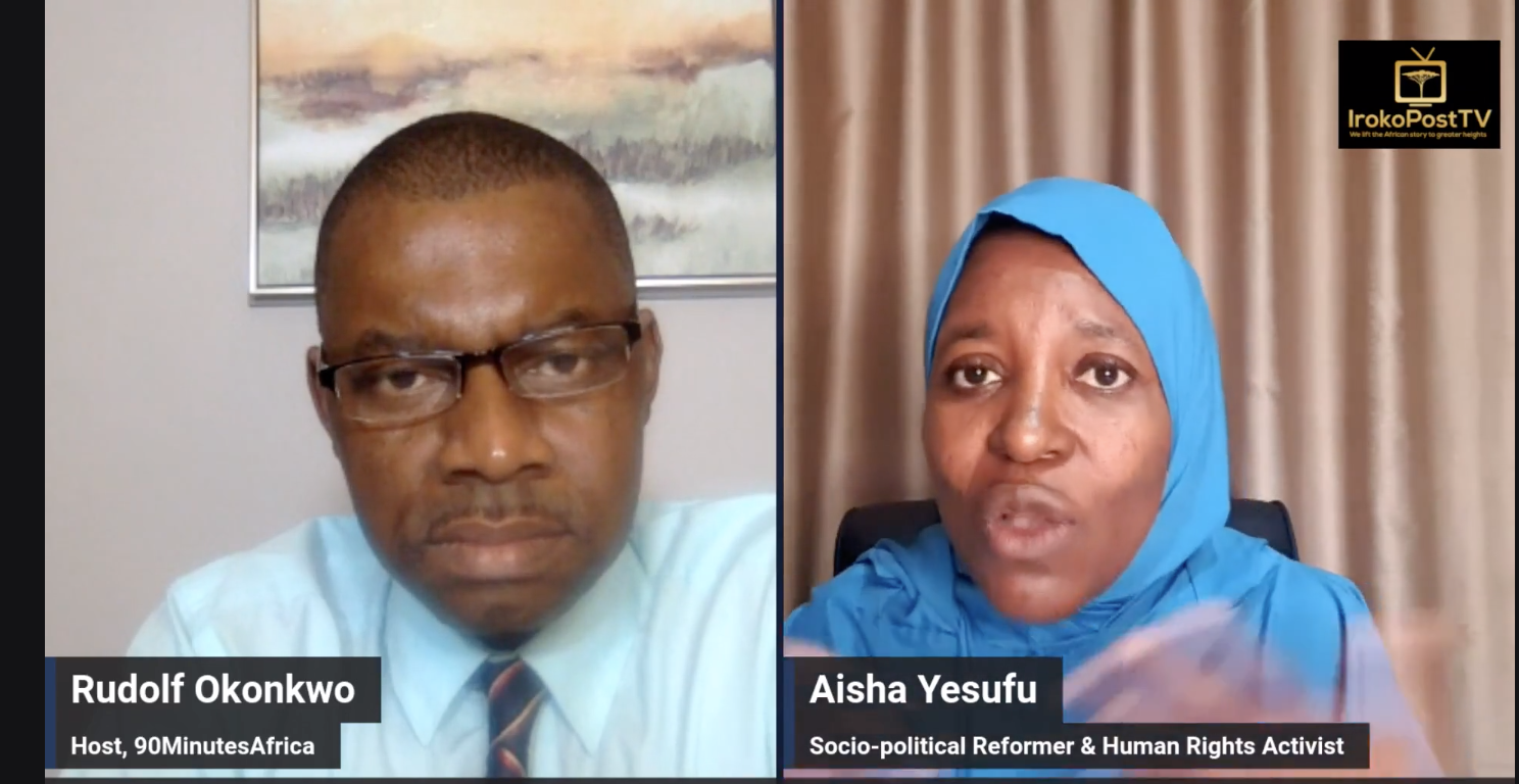 We subsidise government failure by giving to charity – Aisha Yesufu