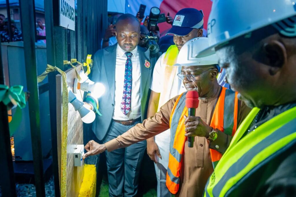 Otti restores power supply to 33 Ukwa communities after nine years of blackout
