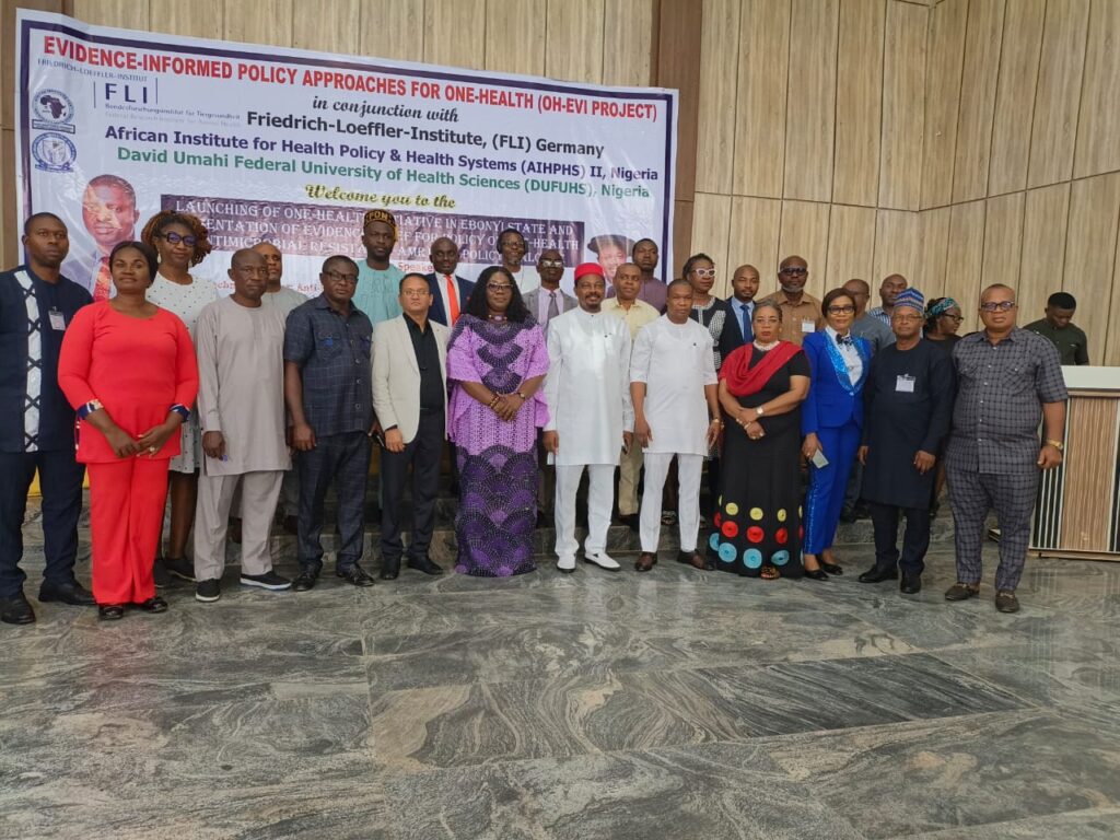 Ebonyi launches one health initiative to strengthen disease prevention