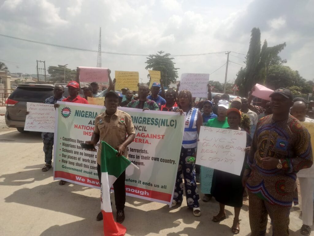 Tackle insecurity in Nigeria first before helping other countries, NLC tells Tinubu