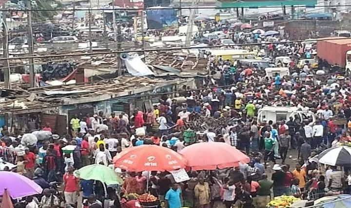 Onitsha main market reopens after one-week shutdown by Soludo