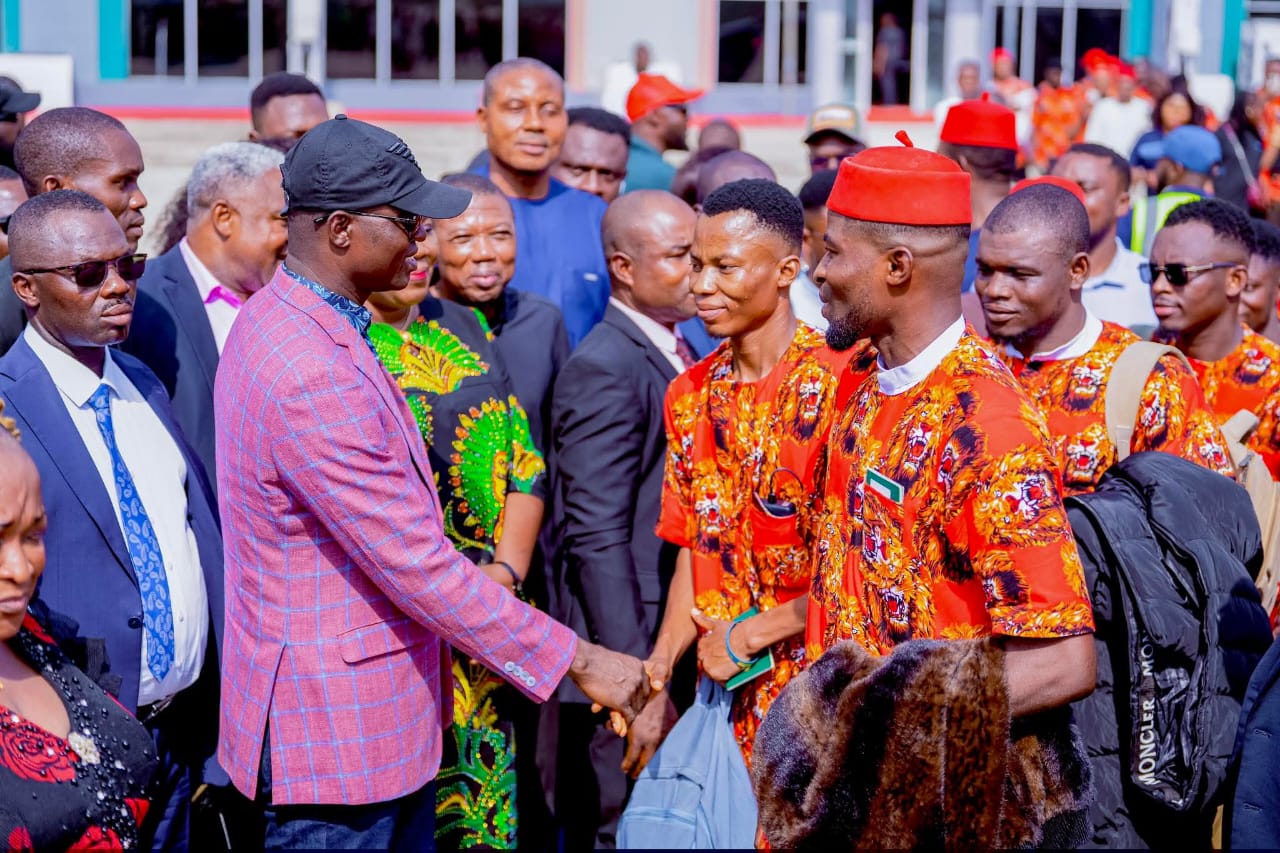 Awuregu, Okike-Uzo hail Nwifuru’s overseas scholarship as second batch of Ebonyi students departs for UK