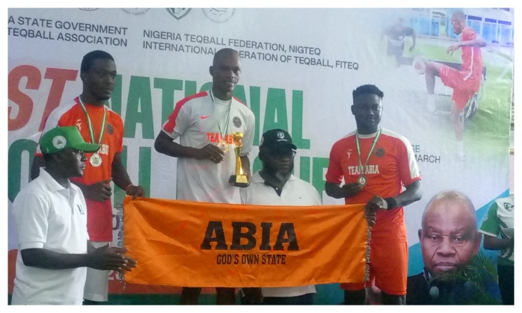 Team Abia dominates as inaugural national teqball league ends in Aba